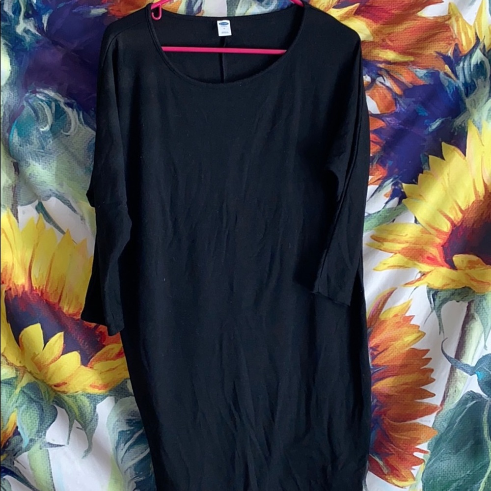 Long black dress